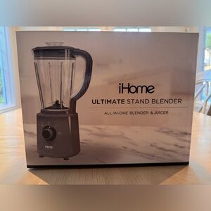 iHome Ultimate Stand Blender – Multifunction Blender & Juicer (Grey) - NEW!!!
